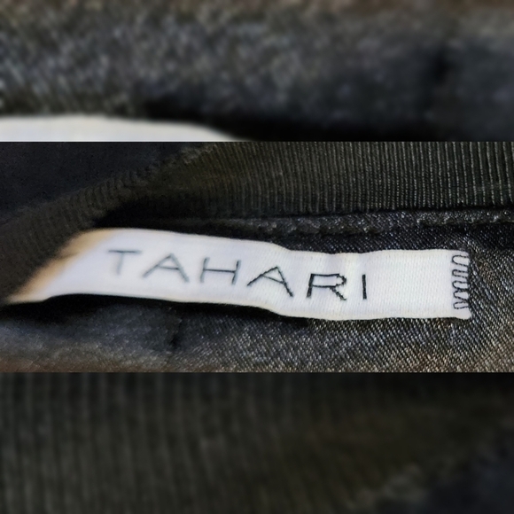 Tahari TRISTEN Sleeveless Fit & Flare Zip Up Dress Sz 8 - Picture 5 of 5